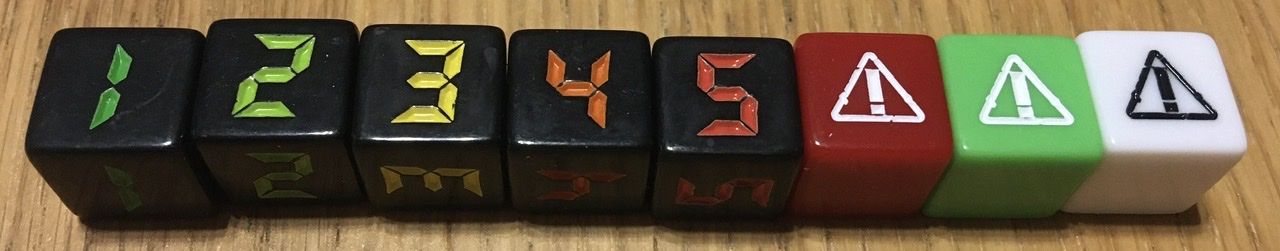 Les différents dés