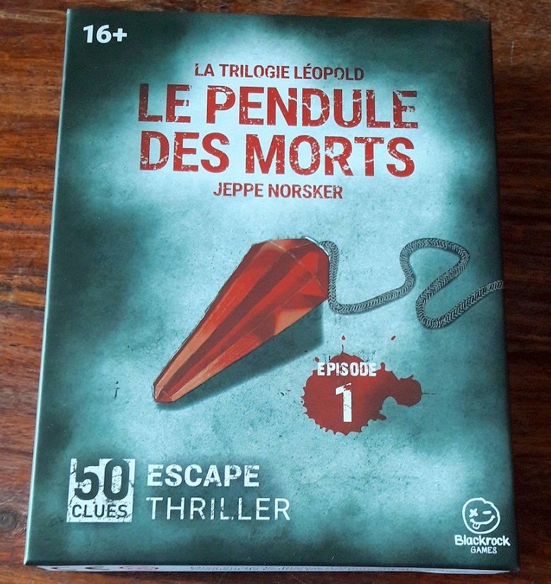Sombre boite pour un nouveau type de jeu : l'Escape Thriller !