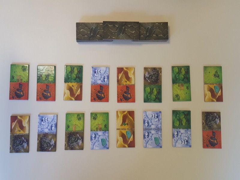 Les dominos, on les compte et il y en a 28.