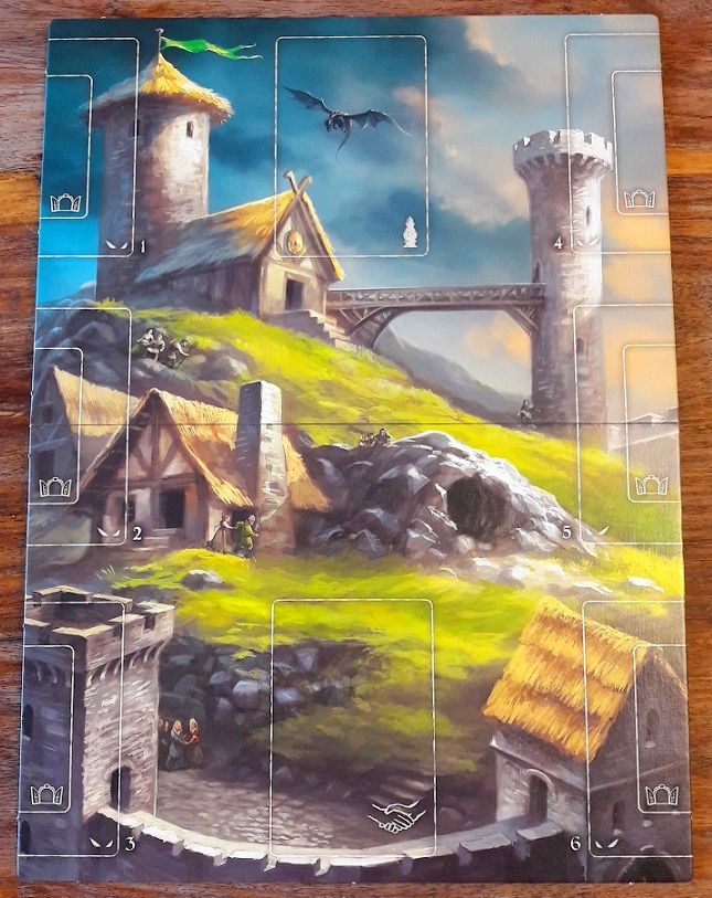 Magnifique illustration où on devine que l'on va devoir y mettre plein de cartes dessus