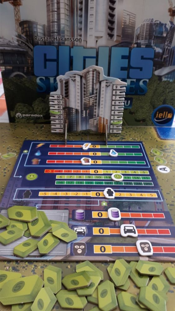 Un dernier plateau pour gérer les ressources et les nuisances.