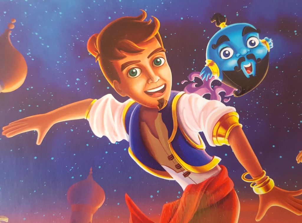 Un Génie bleu qui rappèlera pour les connaisseurs Zee Garcia de The Dice Tower !!!