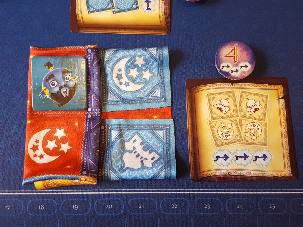 Les jetons Génie s'utilisent comme des jokers et permettent d'ignorer certains motifs.