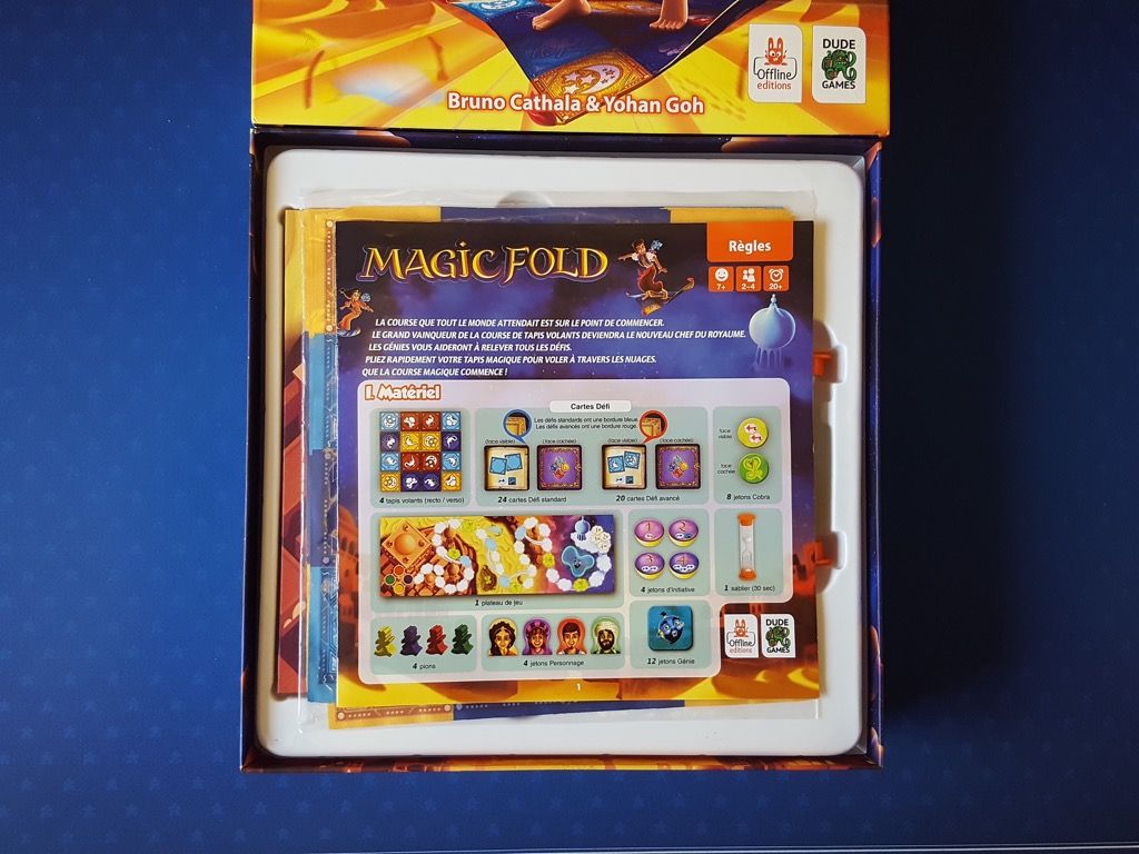 ... et reste bloqué avec le plateau de jeu.