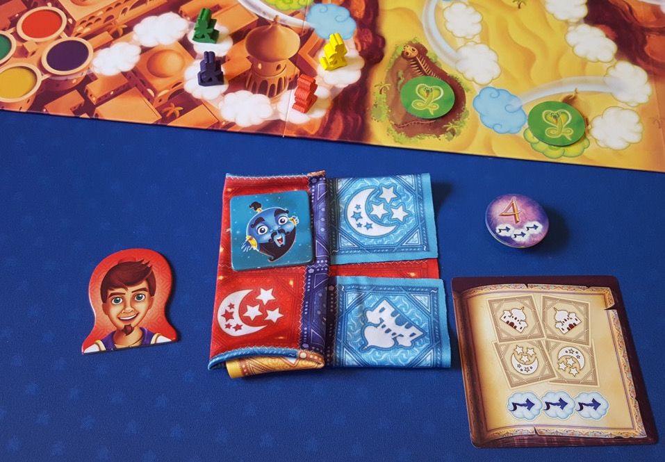 Le joueur avance au final de 6 cases.