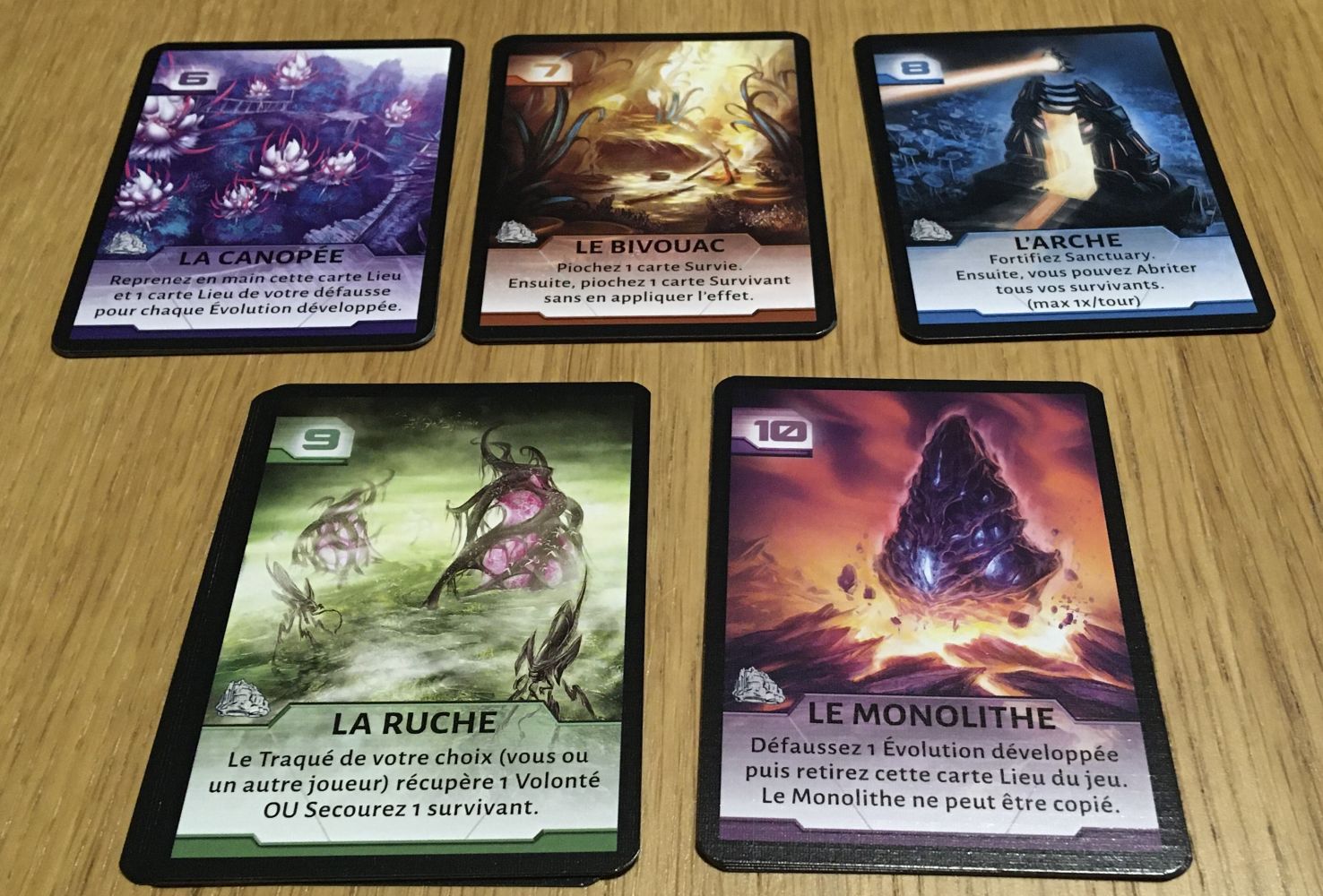 Les nouvelles cartes lieux