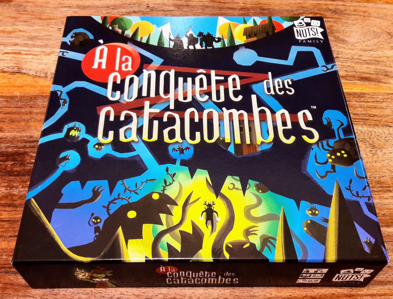 Belles illustrations avec la même patte originale et décalée que la saga Catacombs.