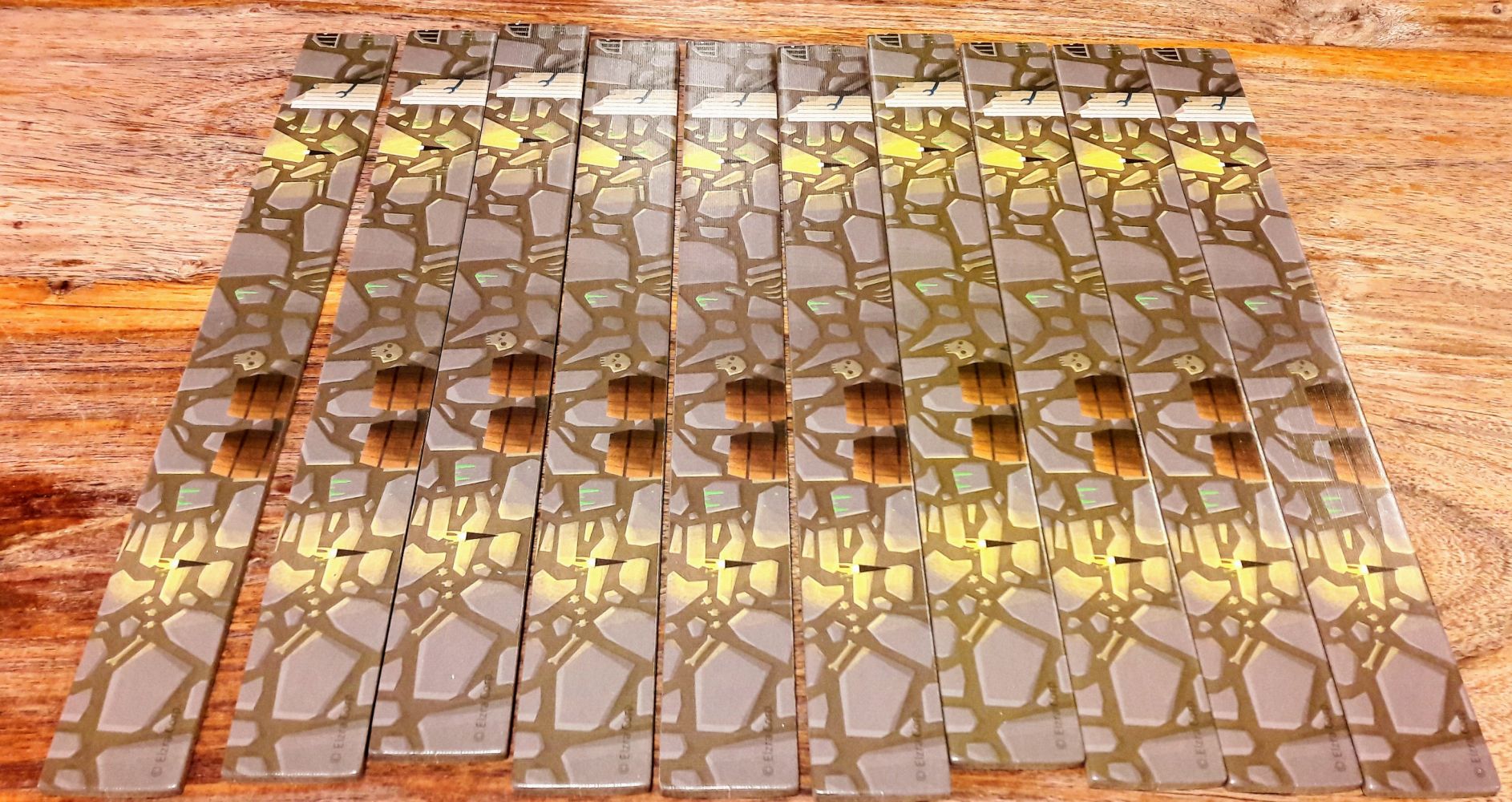 On regrette de ne pas voir (un peu) de variété sur les murs.