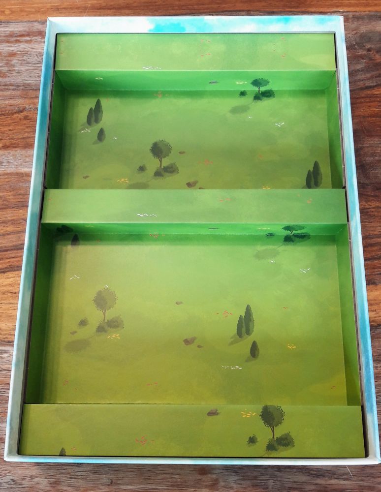 Même le fond est joliment illustré.