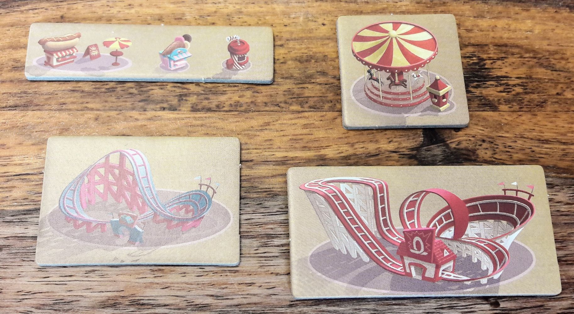 Les grandes tuiles sont uniques il faudra être rapide pour les avoir.