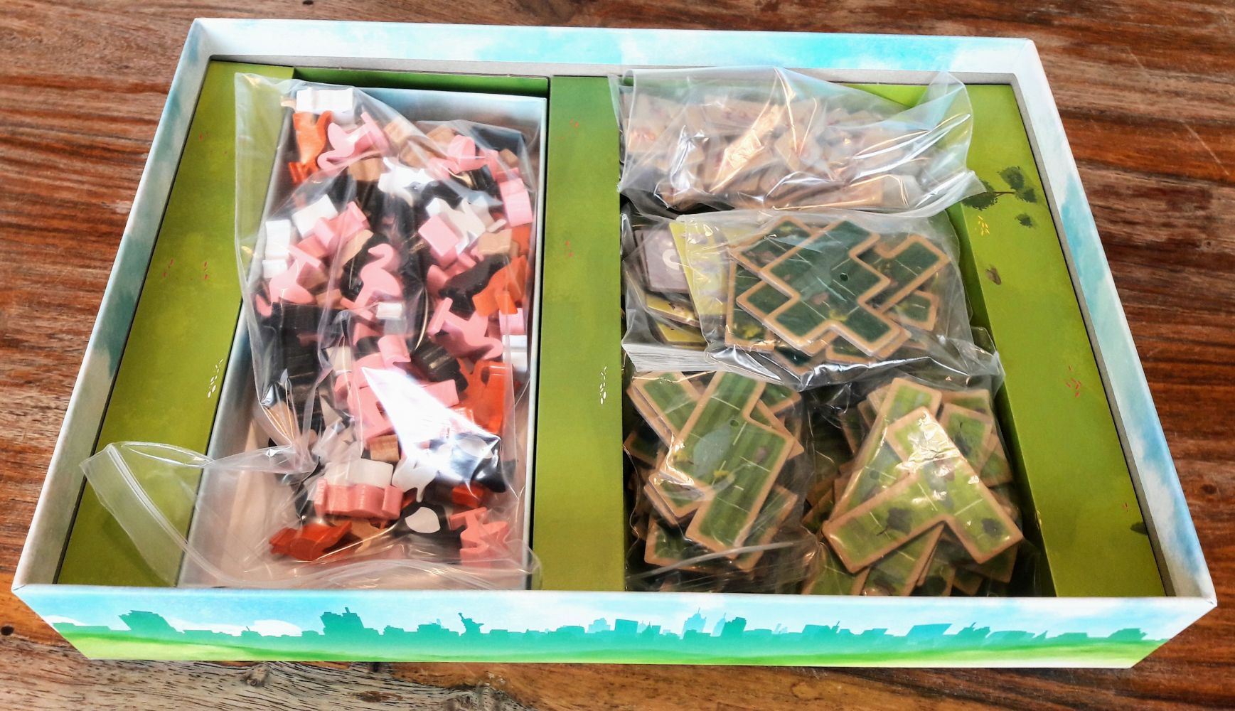 Des sachets bien pensés pour tout ranger et trier.