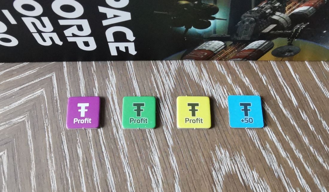 1 jeton par joueur. Et quand on atteint 50, on le retourne.