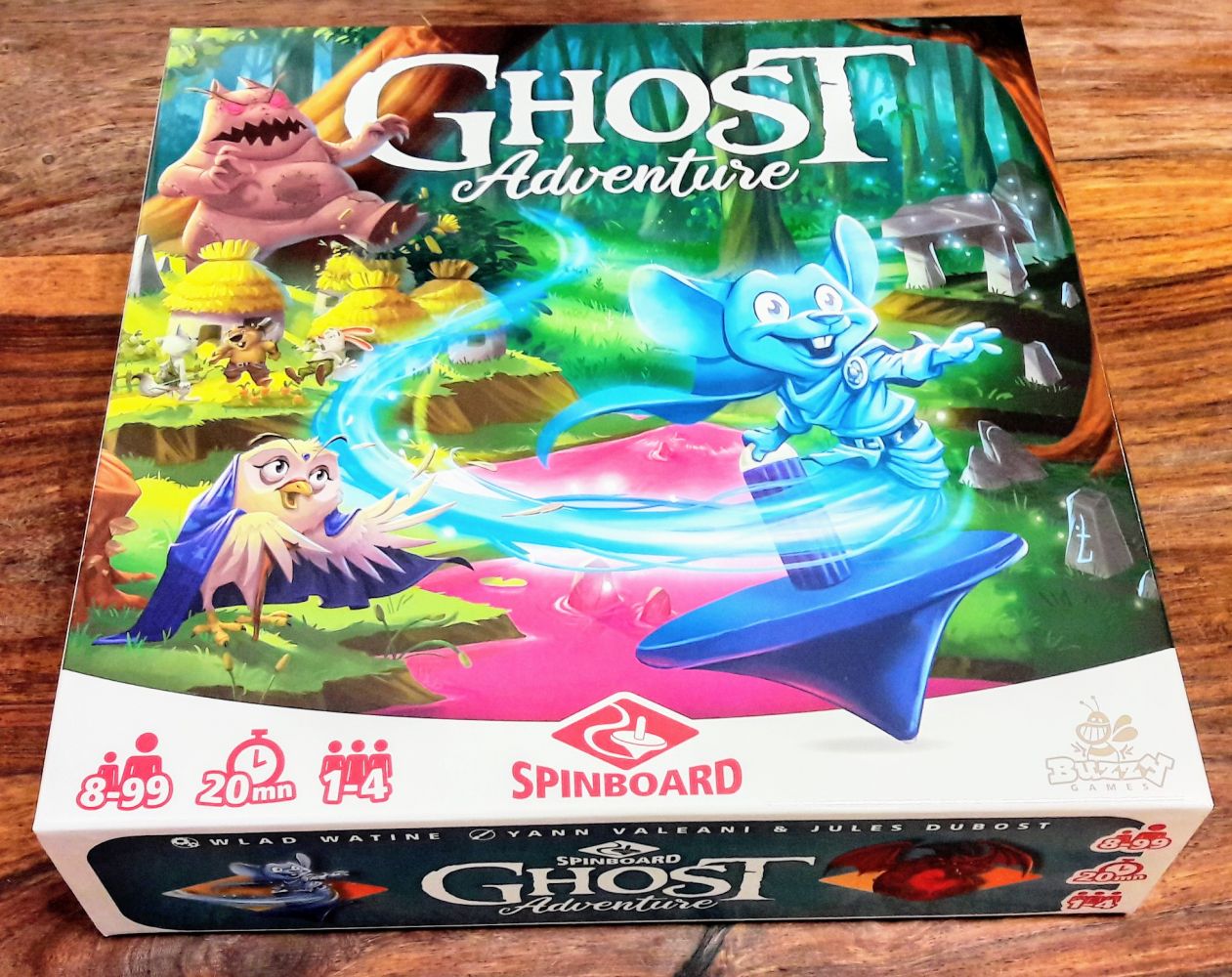 Style graphique très flashy voire enfantin et accessible dès 8 ans.