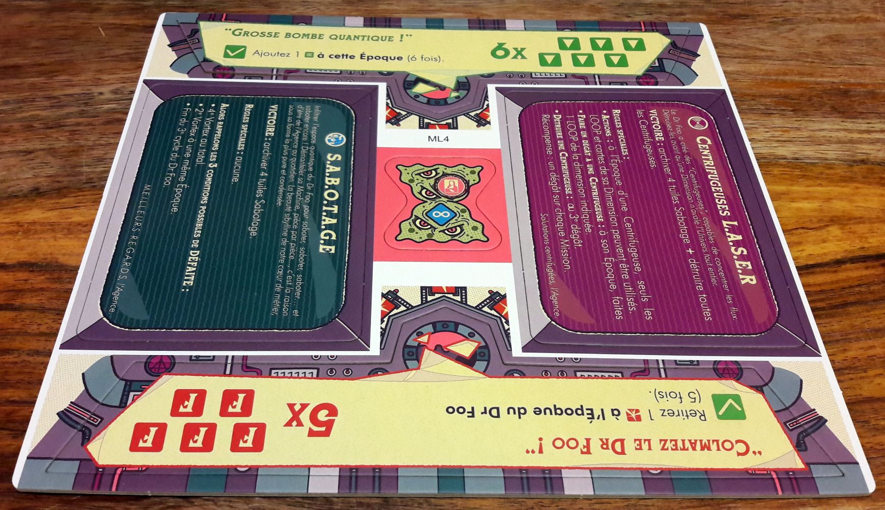 Des missions et des instructions pour 2 modes de jeu.