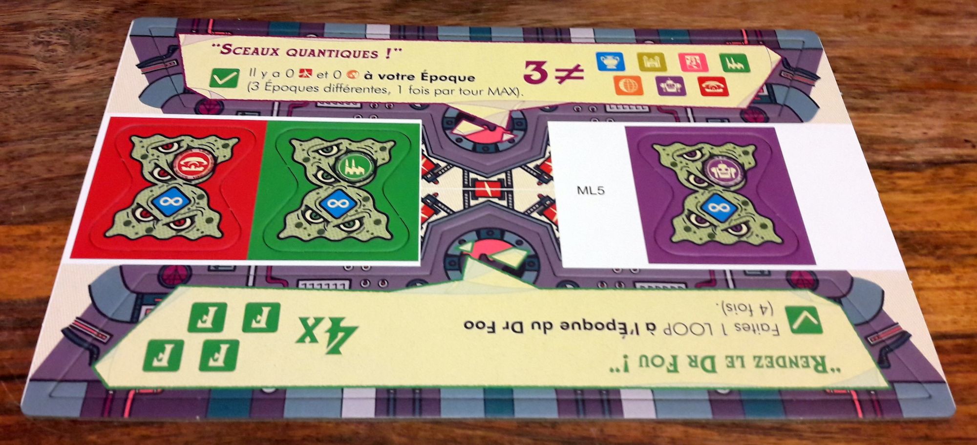 Encore des missions et des modules d'une variante.