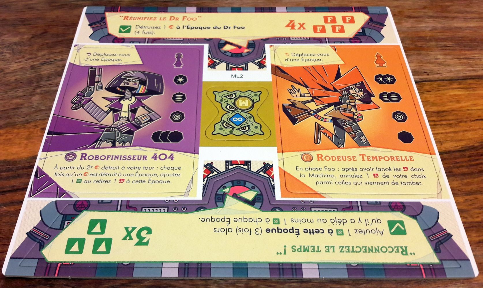 Toujours mission et personnage...