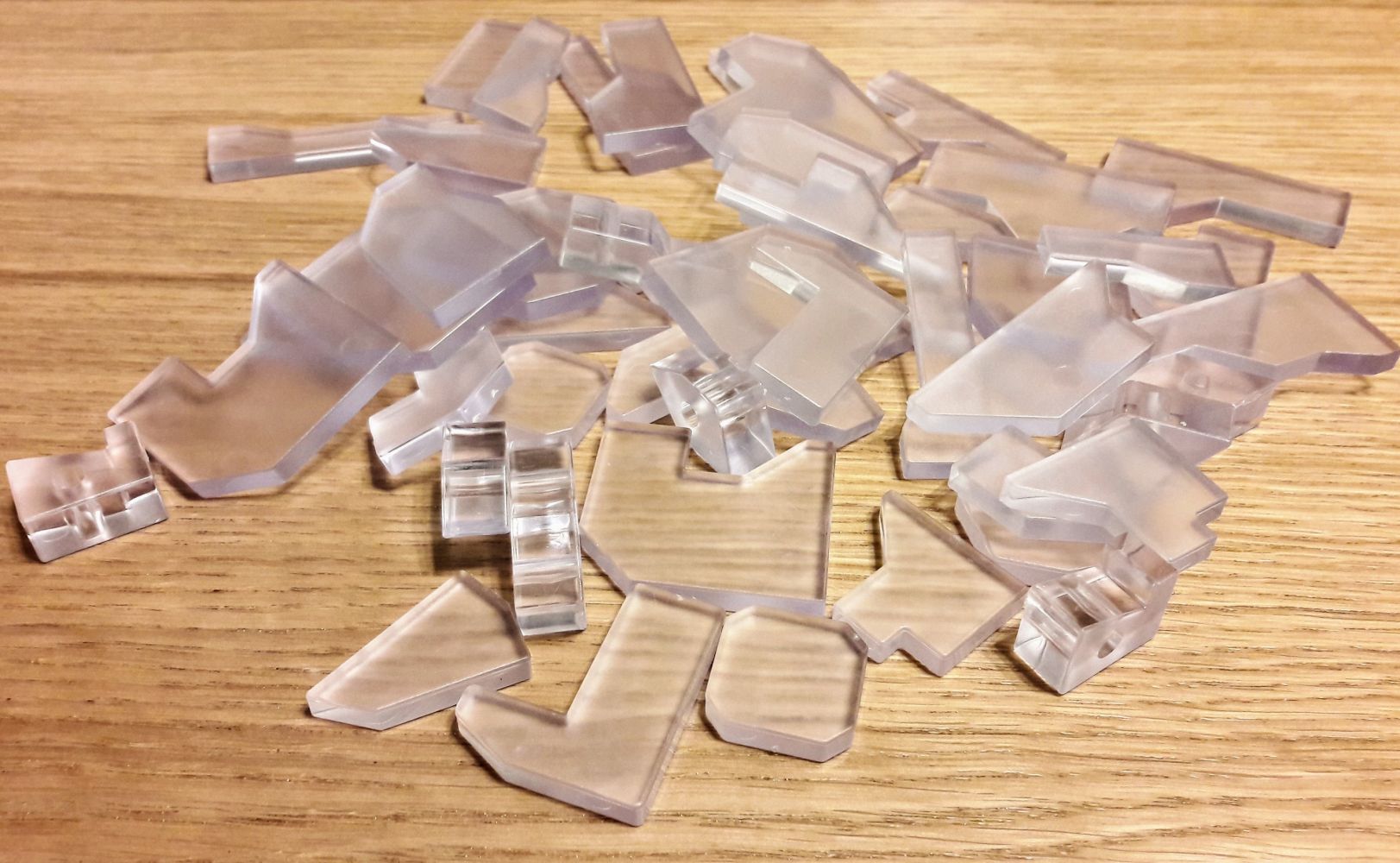 J'adore le rendu de ces blocs transparents.