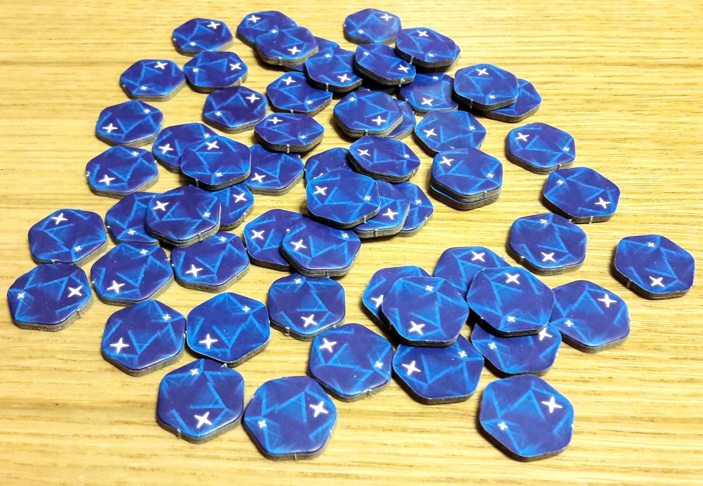 Ces jetons serviront à compter les points de victoire acquis durant chaque tour de jeu.