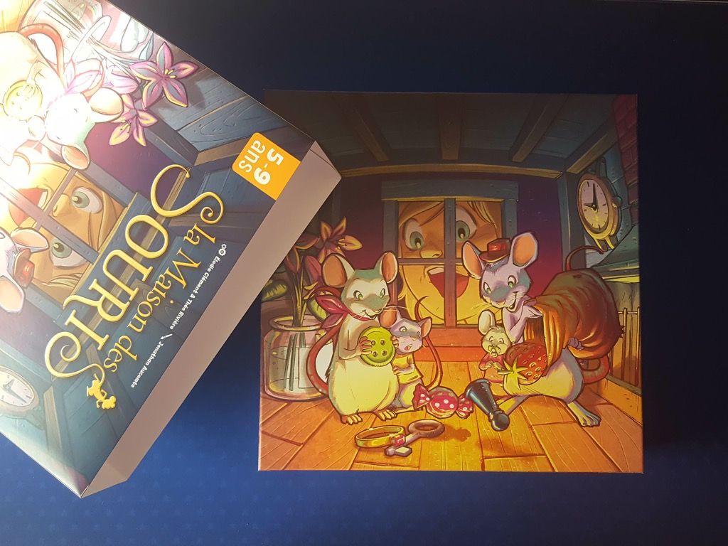 En fait la boite s'ouvre avec un carton type fourreau souple. Après on ne sait pas trop quoi en faire...