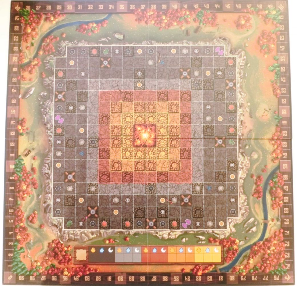 plateau pour 2 et 3 joueurs