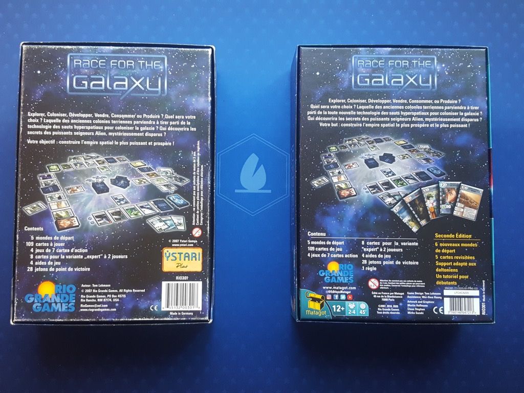 Un aperçu des changements en bas à droite de la nouvelle édition.