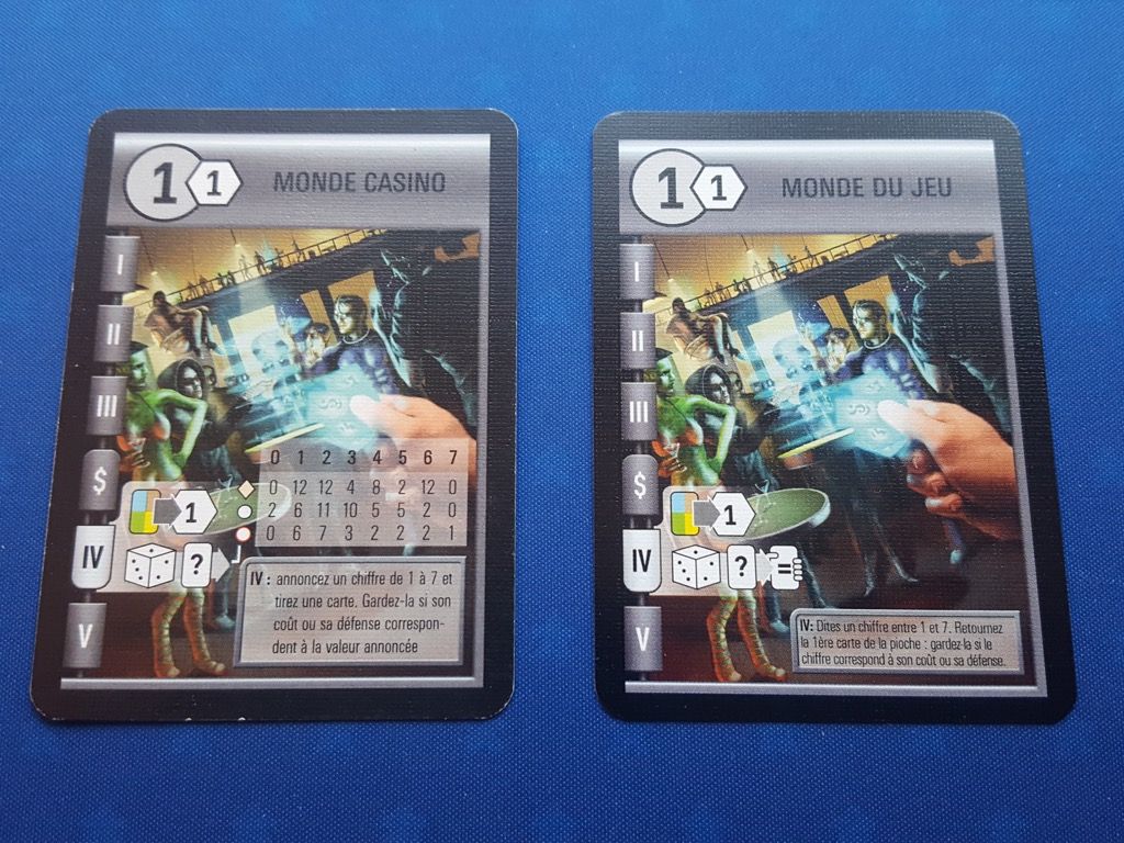 le tableau de répartition des cartes disparu dans la règle du jeu.