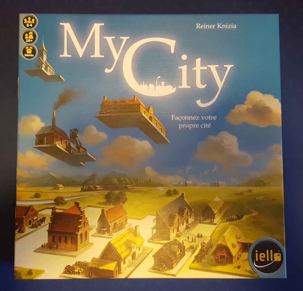 Boite carrée de 29,5 x 29,5 cm (1,5 kg de matériel) avec des illustrations de Michael Menzel.