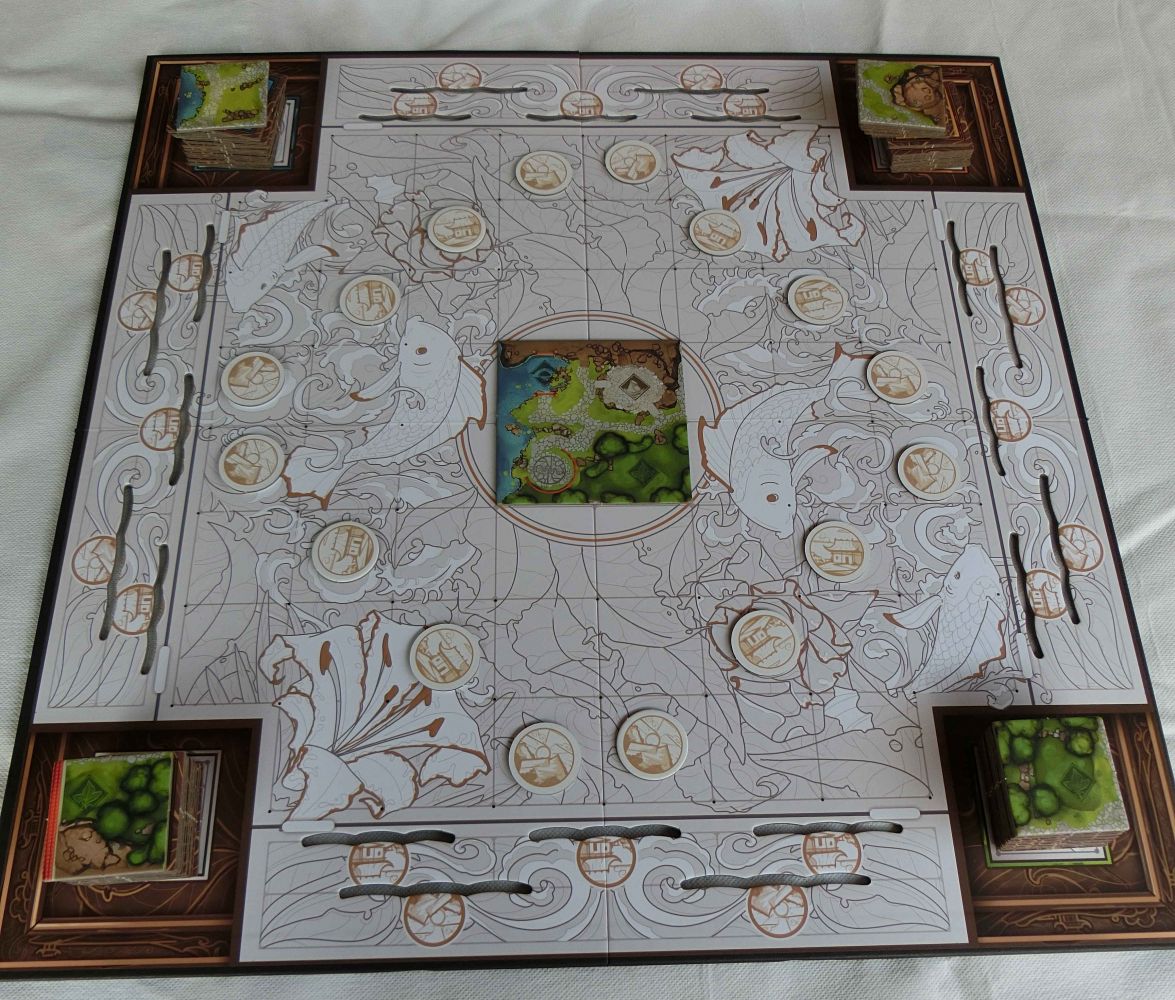 Mise en place pour 3 ou 4 joueurs