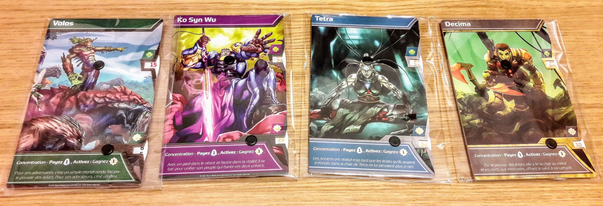 4 héros pour pouvoir jouer à 4 joueurs.