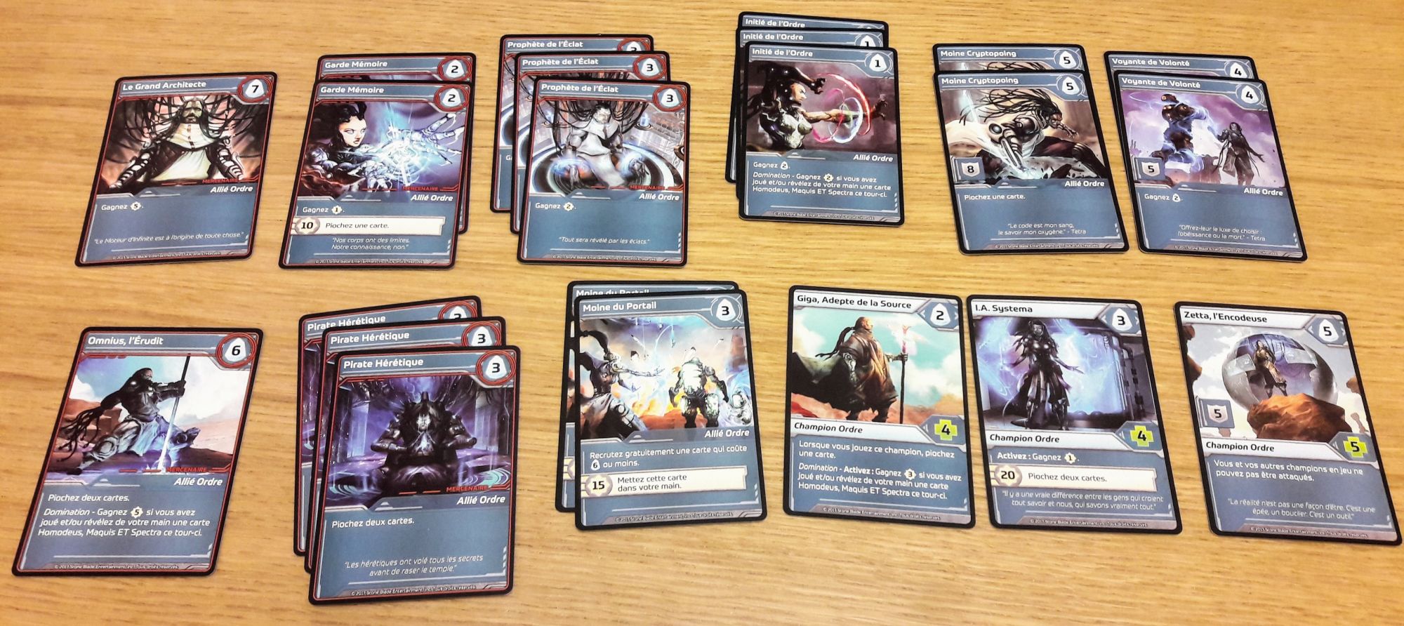 Leurs spécialités : les crédits, la pioche et la maîtrise.