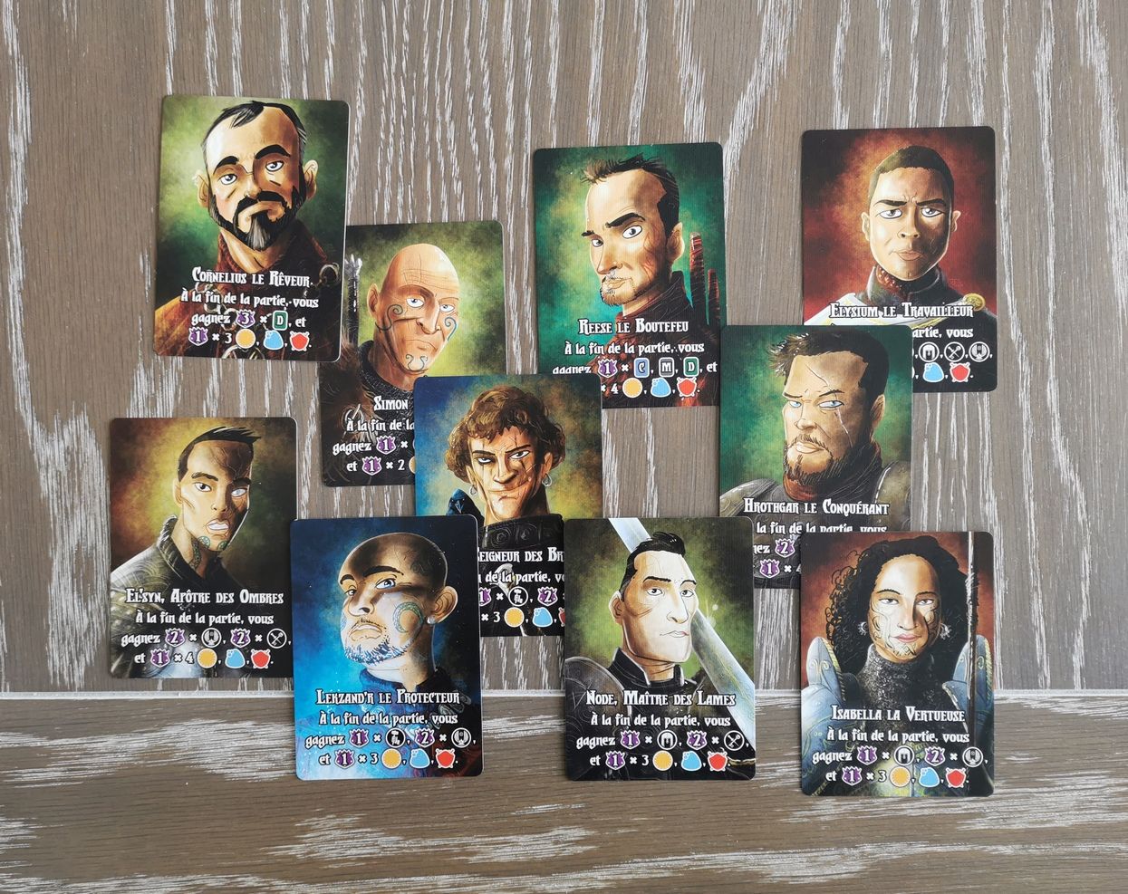 10 ducs : exactement ce qu’il faut pour le choix du départ à 5 joueurs