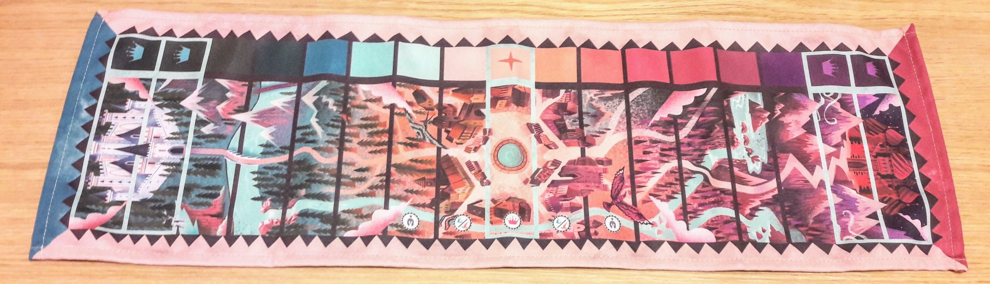 Il se roule et se déroule très bien et il est très agréable au touché.