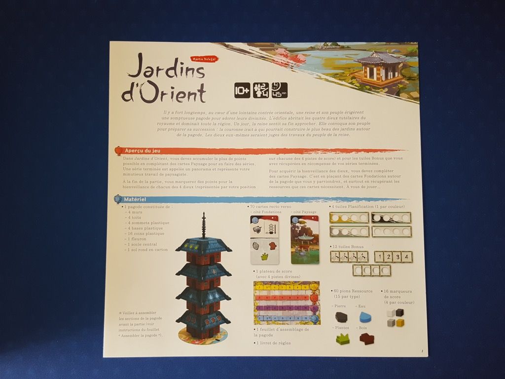 4 pages de règle au format carré suffisamment claires et aérées.