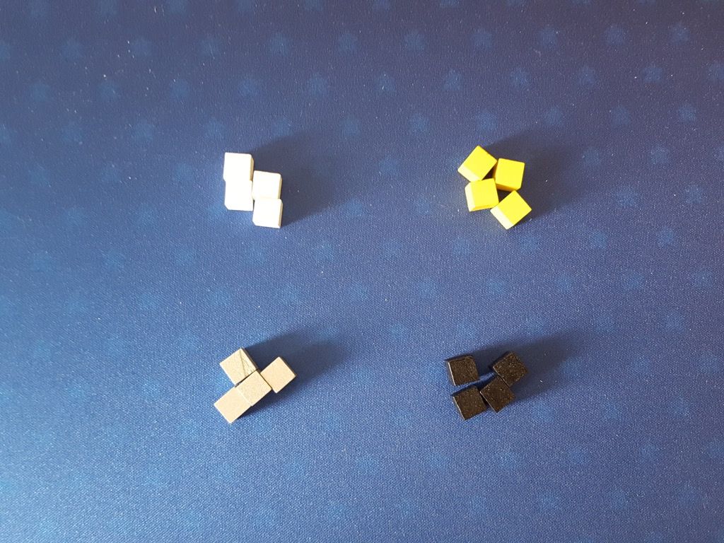 4 marqueurs par couleur de joueur..