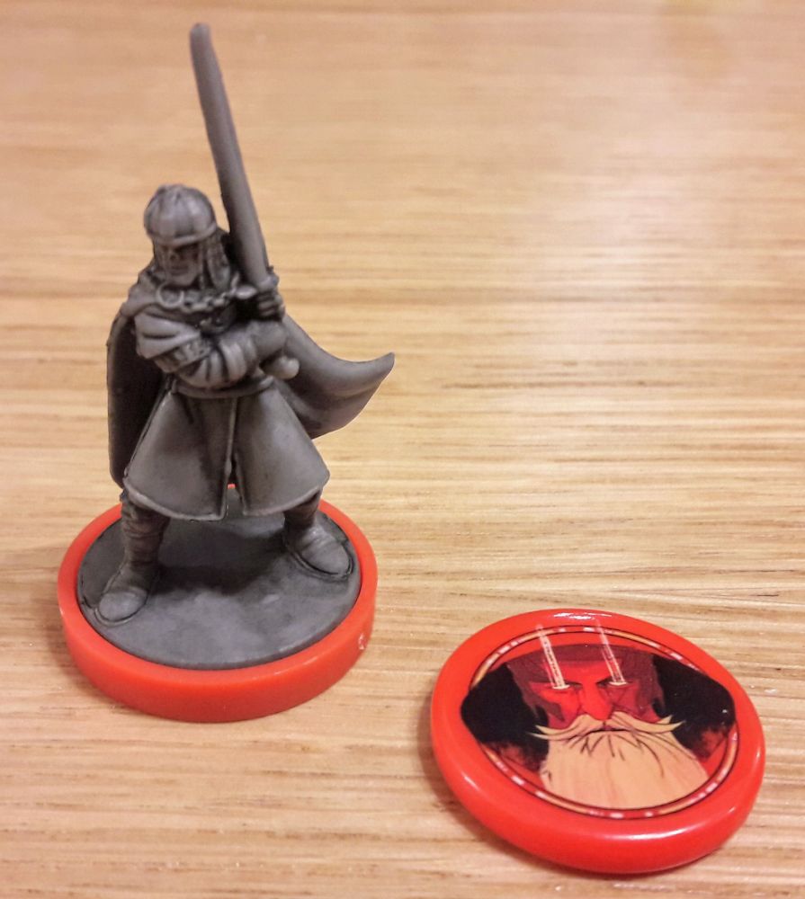 On imagine bien la force et la dignité du roi au combat et la puissance de Merlin son acolyte