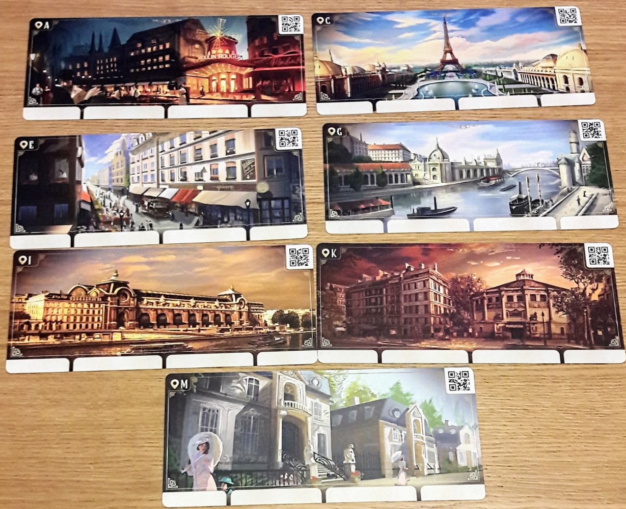 Il existe aussi autant de lieux sur le verso.