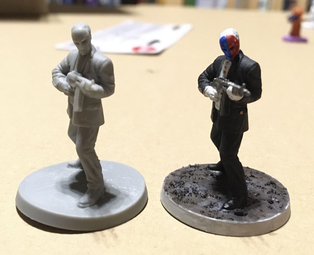 Ma toute première figurine avant-après  - Une figurine du jeu Batman