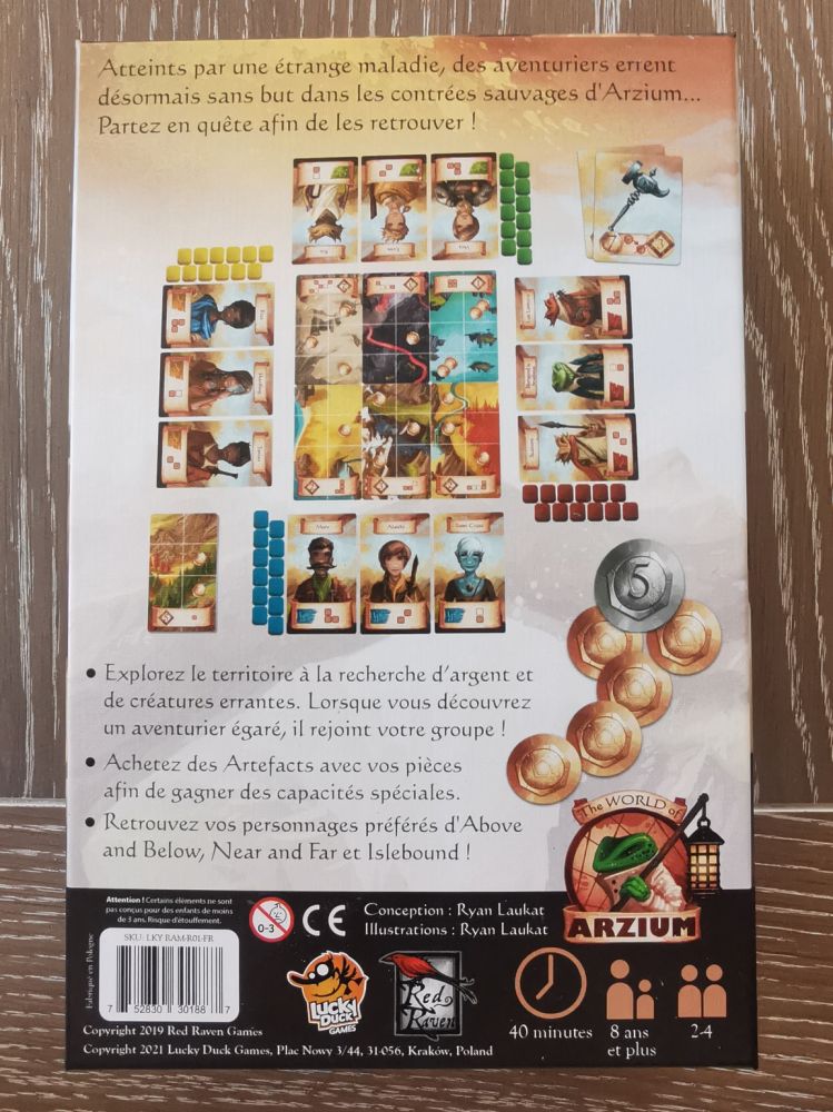 La boite : Le dessous