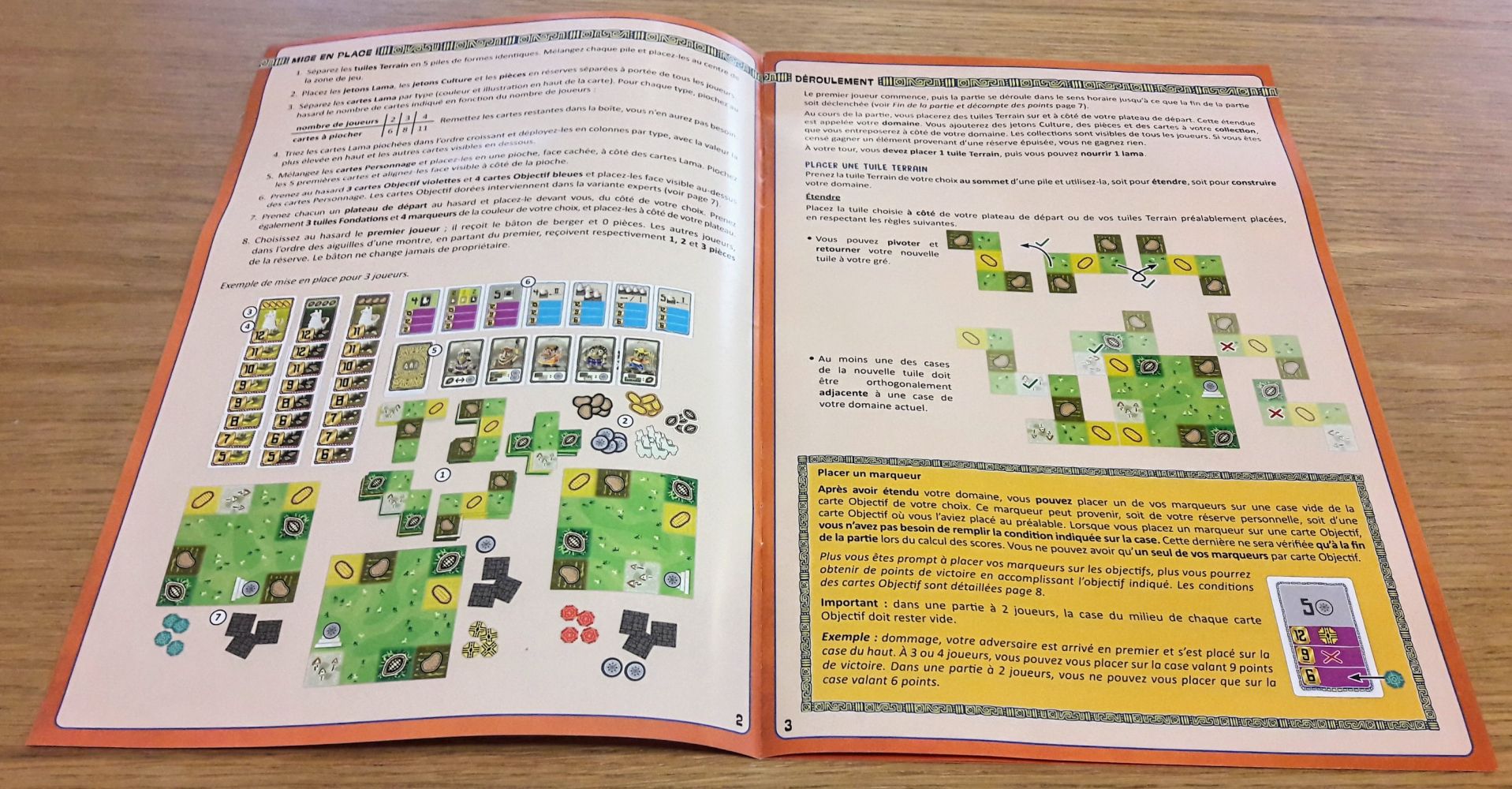 Règles claires et bien expliquées.