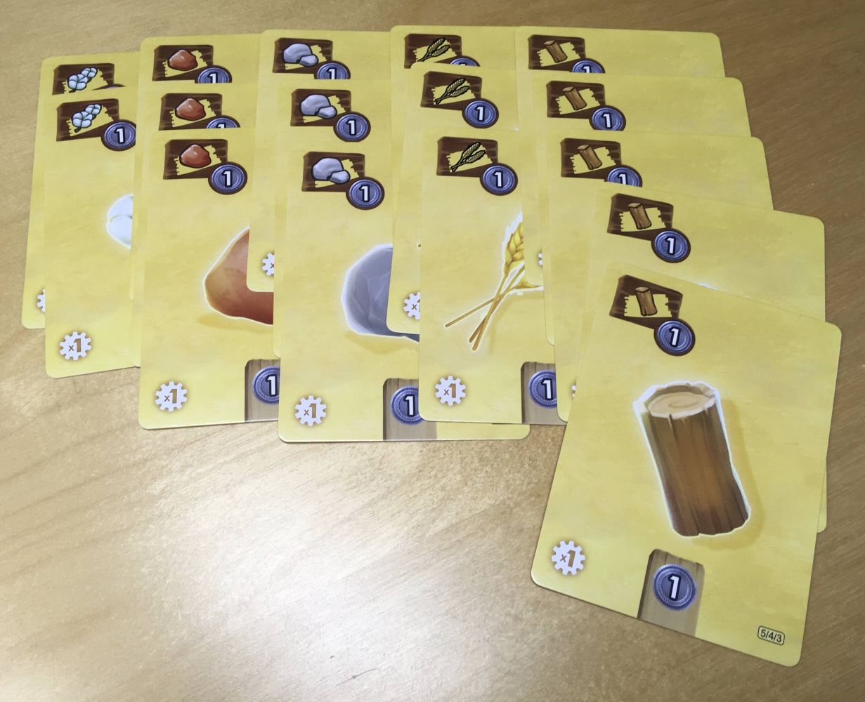 Les cartes ressources de niveau I