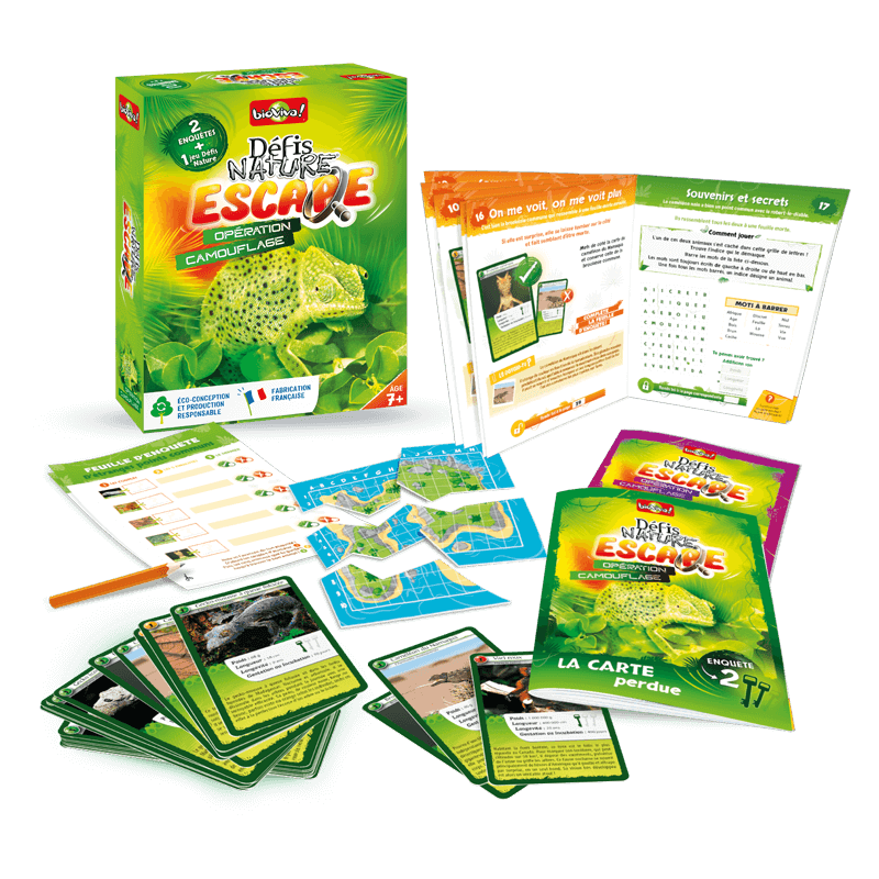 Défis Nature Escape - Opération camouflage