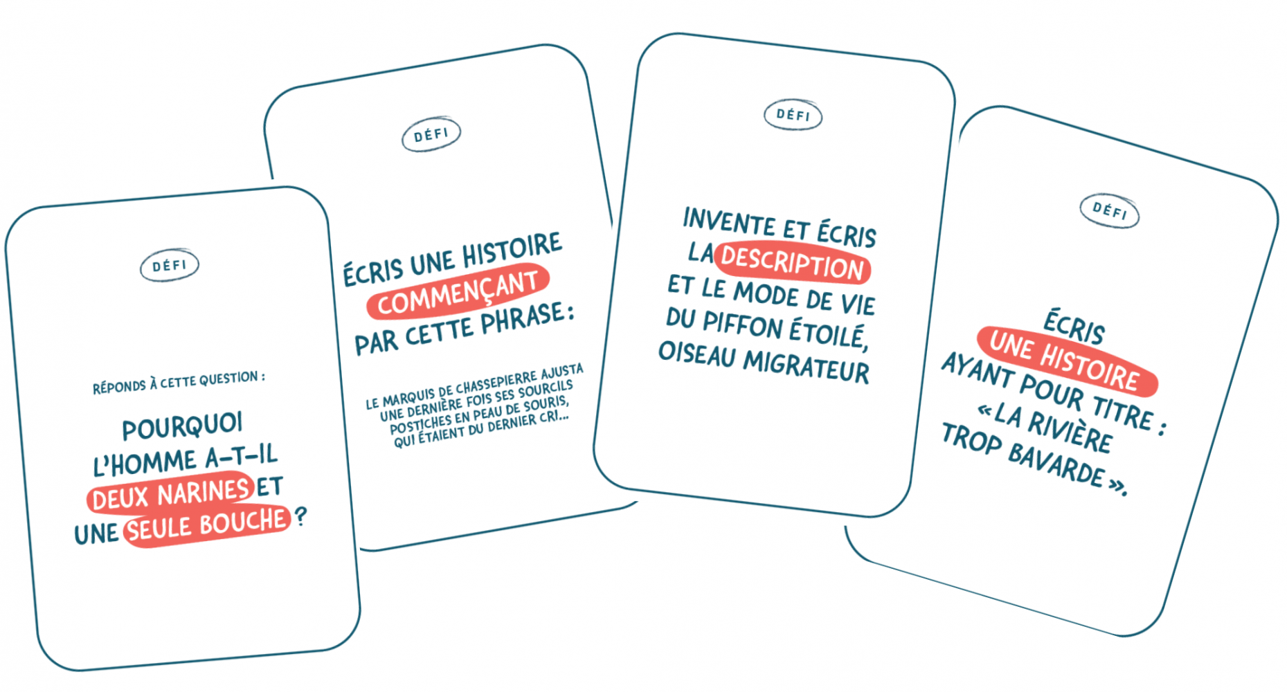 Exemples de cartes