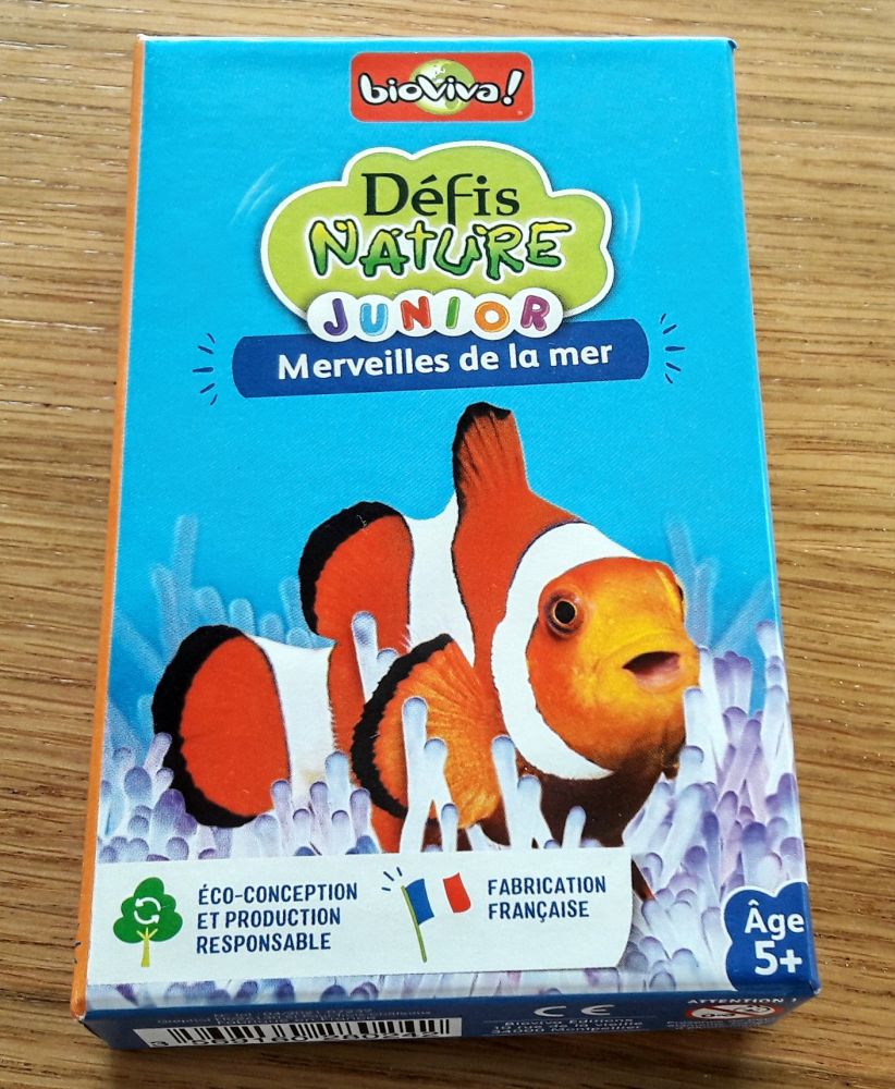 Mes enfants étant des fans des animaux marins, on commence par la mer !