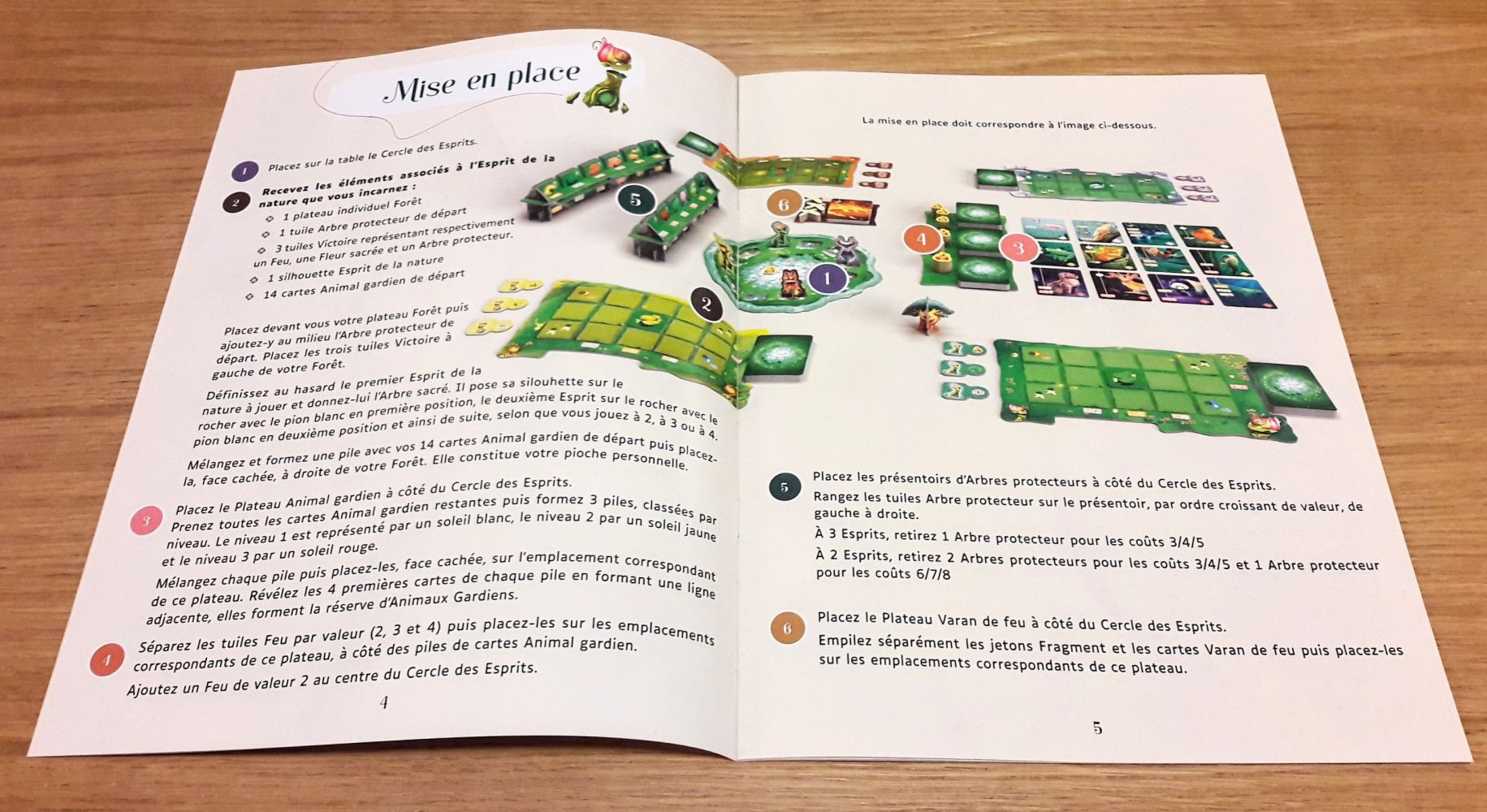 Un beau livret de règles bien illustrées mais qui mériterait quelques éclaircissements.