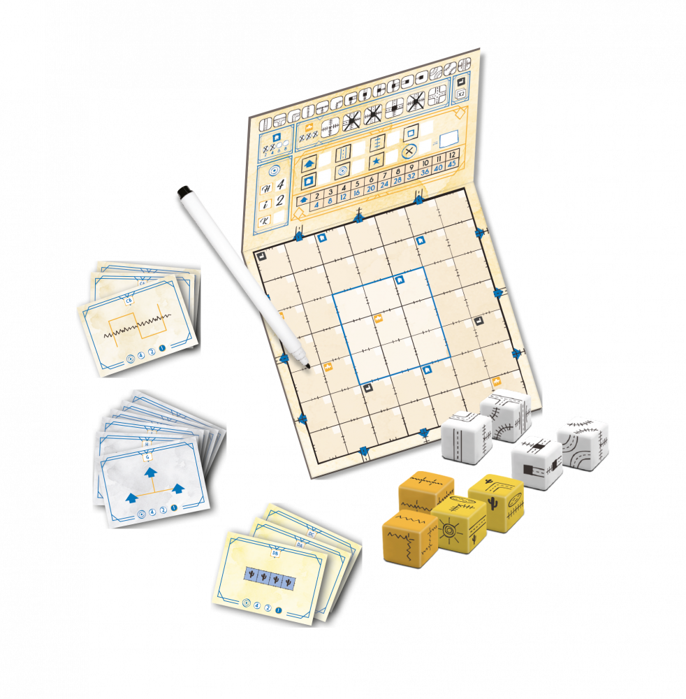 Railroad Ink Challenge - Édition Jaune Brulant