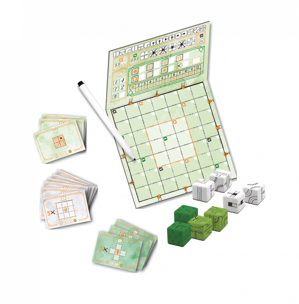 Railroad Ink Challenge - Édition Vert Luxuriant