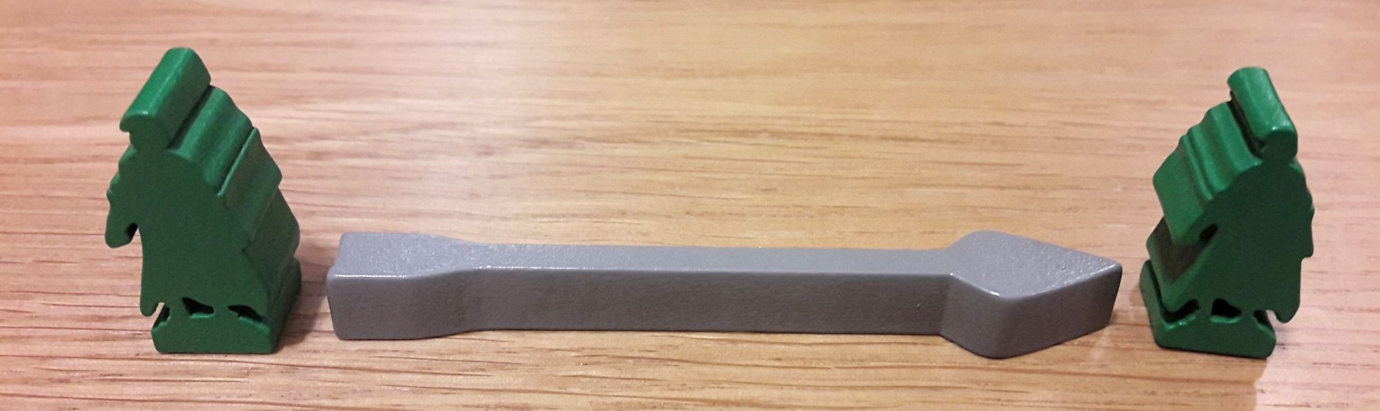 cette flèche permettra de déterminer la portée de nos arcs.