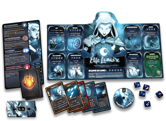 Dice Throne - Saison 1 Remasterisée - Barbare vs Elfe Lunaire