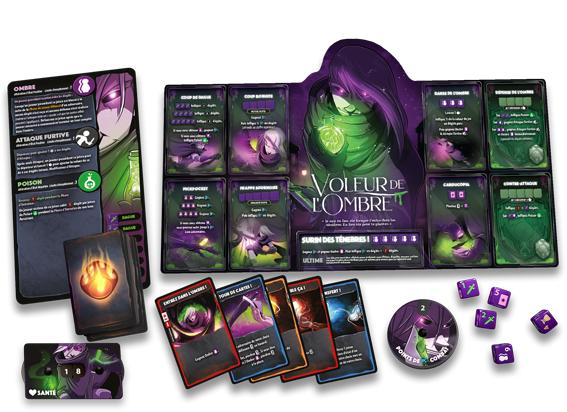 Dice Throne - Saison 1 Remasterisée - Pyromancienne vs Voleur de l'Ombre