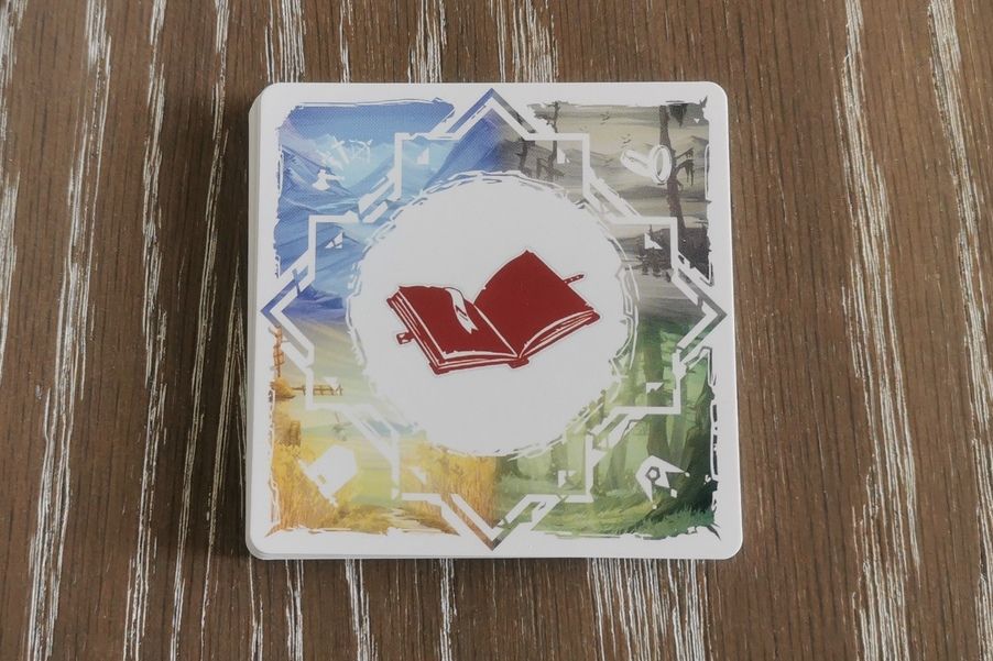 Les symboles dans les coins rappellent, les tribus, les alliances, les conflits et l'harmonie.